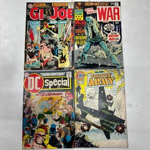 a0414-17.洋書 アメコミ DC specidl GI JOE FIGHTIN ARMY 他 まとめ CHARLTON COMICS DC comics 当時物 レア military rtro Americanの画像1