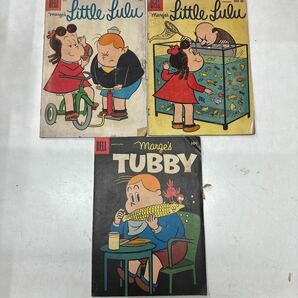 a0415-12.洋書 アメコミ MARGE'S LITTLE LULU TUBBY まとめ DELL cartoon カートゥーン American comics 当時物 Collection レトロの画像1