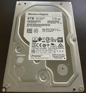 未使用 AVコマンド対応 WD(HGST) 8TB HUS728T8TALE6L4 3.5インチ HDD SATA ハードディスク 高耐久 7200rpm ①