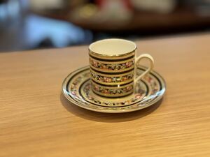 A5094 [Wedgwood] Clio Full Rim Border Cup Cup &amp; Saucer