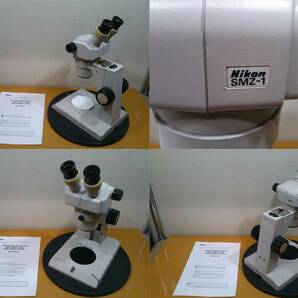 実動 ニコン SMZ-1 ズーム式双眼実体顕微鏡 眼鏡対応 模型塗装の画像2