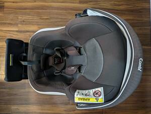 [ free shipping ]Combi combination child seat kru Move Smart ISOFIX series eg shock JJ-650 diamond gray 