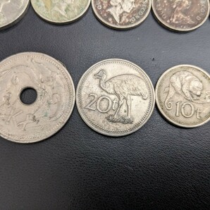 外国銭 外国硬貨 ツバル / パプアニューギニア 現状品 古銭の画像4