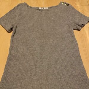 ロペピクニック　半袖トップス　グレー系　38サイズ　Mサイズ Tシャツ