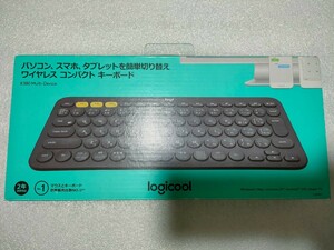 ロジクール マルチデバイス対応Bluetoothキーボード(ブラック) K380BK