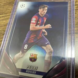 2023-24 Topps UEFA CLUB COMPETITION PEDRI ペドリ バルセロナ 250シリ カラーマッチ