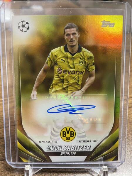 2023-24 Topps UEFA CLUB COMPETITION MARCEL SABITZER ザビッツァー 50シリ カラーマッチ