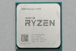 AMD Ryzen 7 1700 AM4 8コア YD1700BBM88AE 動作確認済