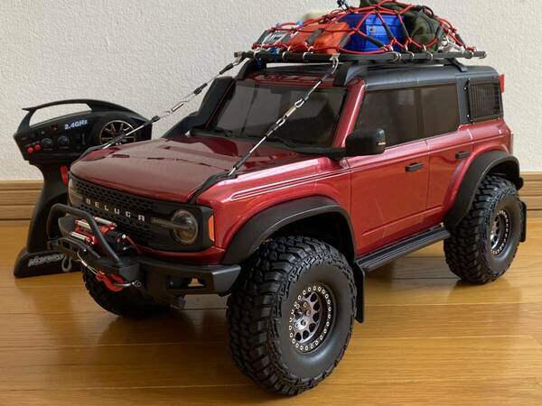 ★送料無料　HB TOYS R1001 1/10 クローラー カスタム フルセット TRAXXAS アンプ　モーター付　フルセット★