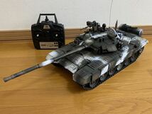 1/16 henglong T-90 ロシア　戦車　2.4G 冬季迷彩_画像1