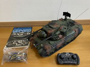 1/16 タミヤ 戦車　ゲパルト　gepard レストア　2.4G mc-8 動作良好