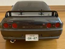 ★送料無料 タミヤ 1/1０　TA-02 SKYLINE GT-R R32 ステアリングサーボ、LED付★_画像4