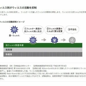 ダイハツ タント DENSO デンソー エアコンフィルター H23.06- L375S L385S DCC7003 014535-1660 クリーンエアフィルターの画像7