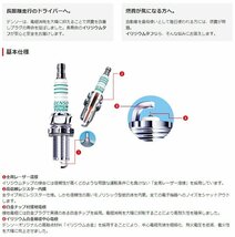 アウディ AUDI A4 DENSO イリジウムタフ スパークプラグ 4本セット VK22 ABA-8KCDH デンソー プラグ V9110-5610 イリジウムプラグ_画像5