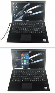 ●希少な日本製PC●指紋＆顔認証搭載●第10世代Corei5-1035G1●VAIO Pro PG(VJPG13)[1.0GHz/8G/256GB]●大容量SSD●正規リカバリー品●