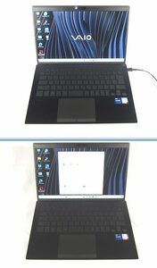 ◆美品◆希少な隠し刻印キー◆LTE搭載◆第11世代Corei7-1195G7◆VAIO SX14(VJS144)【勝色特別仕様】[2.9GHz/16G/256GB]◆正規リカバリ-品◆