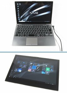 ●5つの利用モード●デタッチャブル●第8世代Corei5-8200Y●VAIO Pro PA(A12姉妹機)[1.3GHz/8G/256GB]●大容量SSD●正規リカバリー品!●f