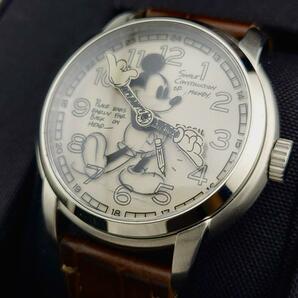 新品未使用 FOSSIL フォッシル Disney 限定版 スケッチディズニー ミッキーマウスウォッチ MICKEY MOUSE LE1185 自動巻き 腕時計 メンズの画像1