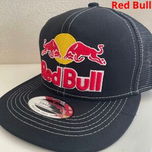 【Red Bull 】キャップ　ブラック　メッシュ　メンズ　レディース　新品 送料無料