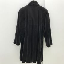 BALENCIAGA バレンシアガ 毛皮 コート サイズF ダークブラウン系[C3057]_画像2