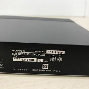現状品 本体のみ SONY BDP-S1500 ブルーレイ DVD プレーヤー[C3109]の画像8