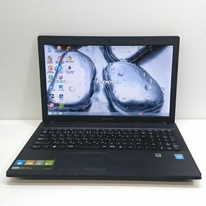 現状品 Lenovo 15.6インチ G500 Win8.1/Celeron 1005M [M7955]