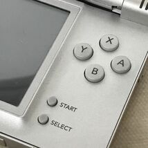 現状品 ニンテンドーDS Lite シルバー[C3228]_画像4