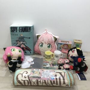 SPY×FAMILY スパイファミリー グッズ ぬいぐるみ 一番くじ 景品 コップ トイカメラ 等 まとめ セット[C3270]