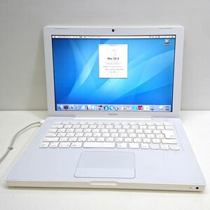 現状品 MacBook (13-inch Mid 2007) Mac OS X 10.4.11 [M7987]