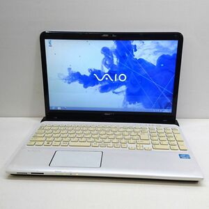 SONY 15.5インチ VAIO SVE15136CJW Win8/Core i5-3230M [M8002]　