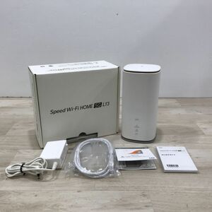 au UQ WiMAX Speed Wi-Fi HOME 5G L13 ZTE ホームルーター[C3658]