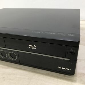 ジャンク品 SHARP シャープ AQUOS VHS一体型 Blu-ray DVD レコーダー BD-HDV22 2008年製[C3709]の画像4