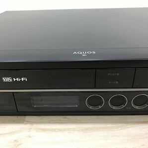 ジャンク品 SHARP シャープ AQUOS VHS一体型 Blu-ray DVD レコーダー BD-HDV22 2008年製[C3709]の画像3