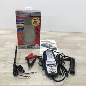 現状品 バイク用全自動充電器　テックメイト　オプティメート4[C3763]