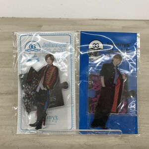 送料185円 未開封品 SixTONES 京本大我 アクリルスタンド 2点セット[C3751]