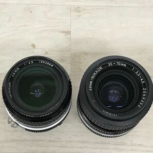 現状品 Nikon ニコン 一眼レフカメラ F2 フォトミック A シルバー レンズ 3本セット[C3739]の画像8