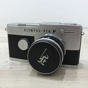 ジャンク品 OLYMPUS オリンパス PEN F 一眼レフ フィルムカメラ F.Zuiko Auto-s 1:1.8 f=38mm[C3733]