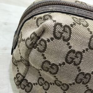 GUCCI グッチ 039 1117 GGキャンバス 化粧ポーチ マルチポーチ マルチケース 小物入れ[C3886]の画像8