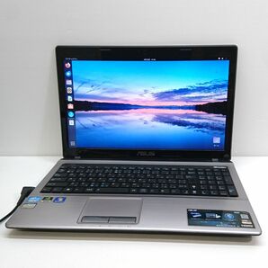 現状品 Linux ASUS 15.6インチ K53S Ubuntu/Core i5-2450M [M8020]の画像1