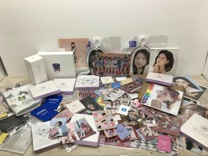 K-pop idol IZ*ONE NiziU goods "uchiwa" fan cushion life photograph hanger si- Gris acrylic fiber penlight etc. summarize set [C3625]