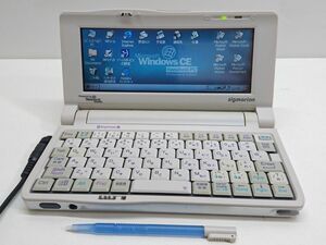 現状品 docomo ハンドヘルドPC sigmarion ゼロハリバートン シグマリオン [M7960]