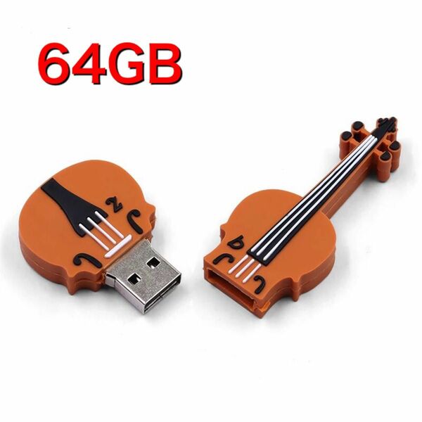 ギター型 USBメモリ 64GB