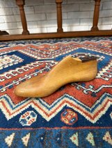 4982 ドイツ アンティーク 木型 靴型 右足 オブジェ カントリー 1900年代 インダストリアル レディース 足長25cm 幅8cm 高さ10cm baa_画像1