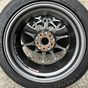 CE28N タイヤホイール2本セット19kg VR CE28N 17×9.0 JJ OFF +40 5H PCD114.3 GSとDUNLOP DIREZZA ZⅢ 255/40R17 94W 10週19年の画像5