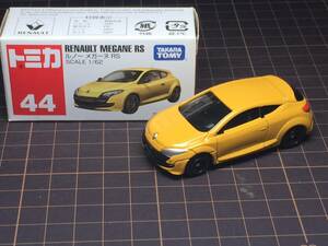 トミカ　No.44　ルノー　メガーヌ　RS　RENAULT MEGANE RS