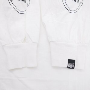 BOUNTY HUNTER NEIGHBORHOOD バウンティハンター ネイバーフッド コラボ ロゴ プリント コットン長袖 Tシャツ ロンT WHITE XLの画像4