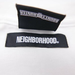 BOUNTY HUNTER NEIGHBORHOOD バウンティハンター ネイバーフッド コラボ ロゴ プリント コットン長袖 Tシャツ ロンT WHITE XLの画像9