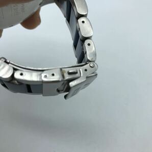 NIXON ニクソン THE51-30 クロノグラフ 使用感あり 動作品 シルバー ブルー の画像6