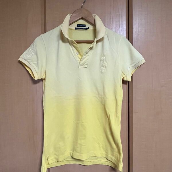 ラルフローレン 半袖ポロシャツ Polo レディース　イエロー　美品