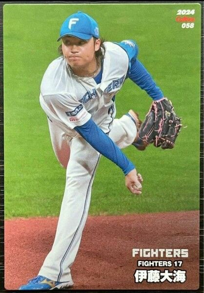 プロ野球チップス 2024 伊藤大海 エラーカード